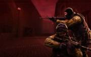 Counter Strike Source Red Background Wallpaper